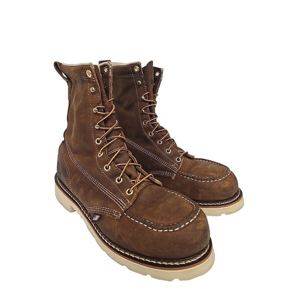 thorogood Other - Thorogood Men's 8 " Steel Toe Work Boot (U.S.A.) 804-4378 Brown Size 10.5D